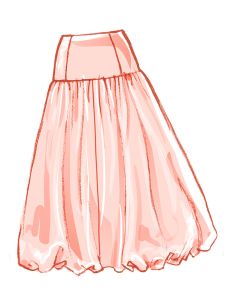Skirt pattern - McCall's 8583 2