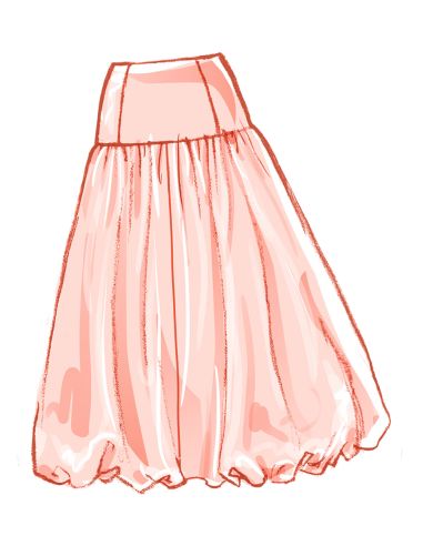 Skirt pattern - McCall's 8583