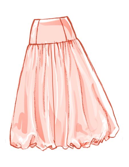 Skirt pattern - McCall's 8583