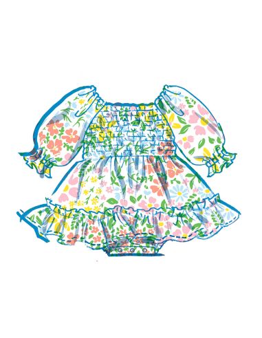 Romper and dress pattern - McCall's 8591