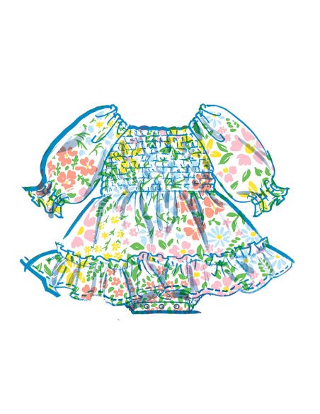 Romper and dress pattern - McCall's 8591