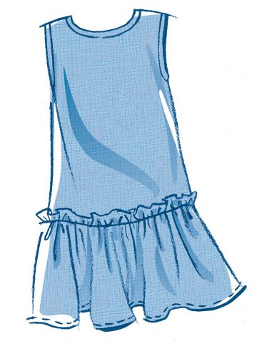 McCall's 8593 - Top and Dress Pattern