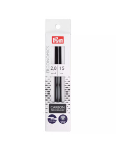 Prym Ergonomics carbon double-pointed knitting needles