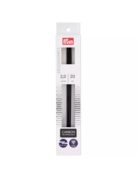 Aiguilles à tricoter à 2 pointes Prym Ergonomics
