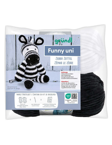 Crochet Kit - Zephyr the Zebra