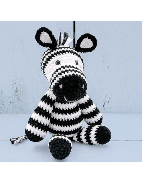 Crochet Kit - Zephyr the Zebra