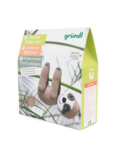 Crochet Kit - Fred the Sloth