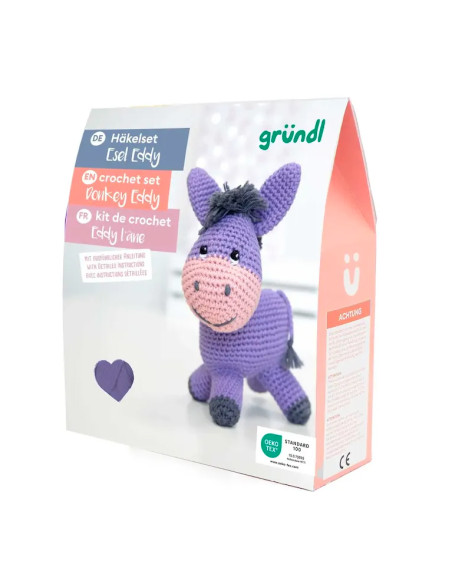 Crochet Kit - Eddy the Donkey