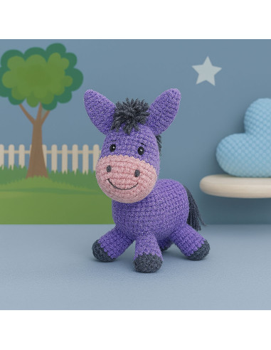 Crochet Kit - Eddy the Donkey