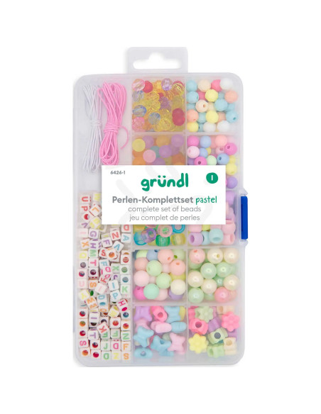 Box of 109 grams of costume jewelry beads