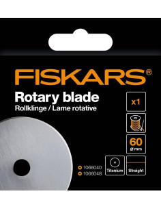 Fiskars Titanium Rotary Blade Ø60 mm