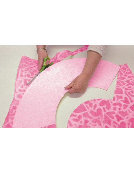 Grid-patterned adhesive polyphane roll - Semi-opaque