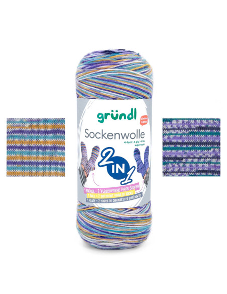 Hot Socks Color Gründl sock yarn