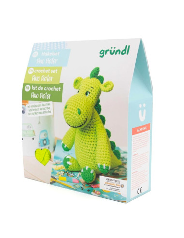 Crochet Kit - Dieter the Dino