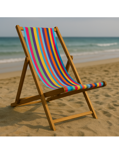 Deck chair fabric - Fuchsia Caracas