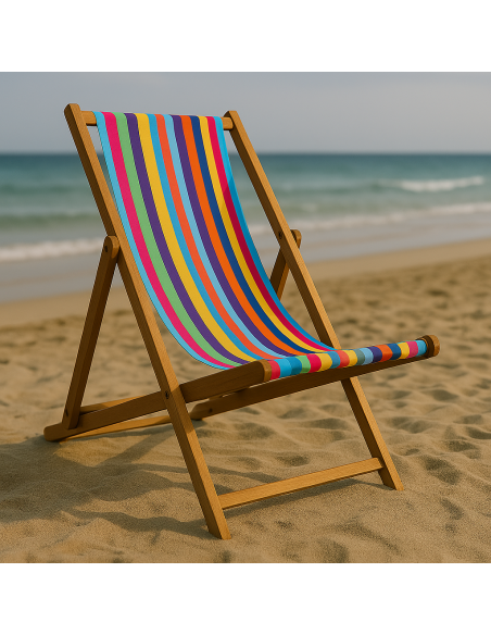 Deck chair fabric - Fuchsia Caracas