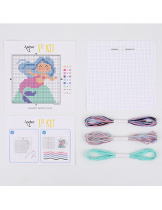 My First Cross Stitch Kit - Mermaid 2