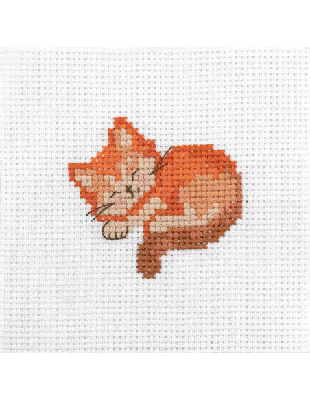 Mon 1er kit point de croix - Chat