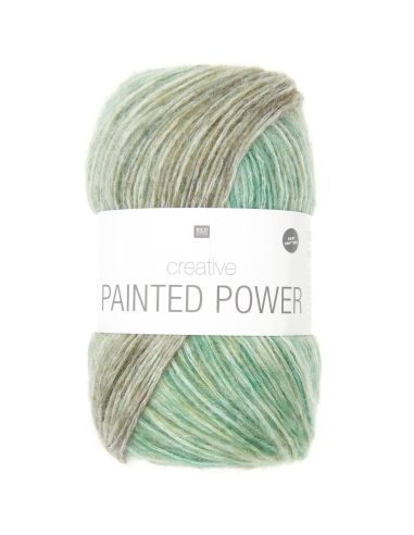 Creative Painted Power Rico Design