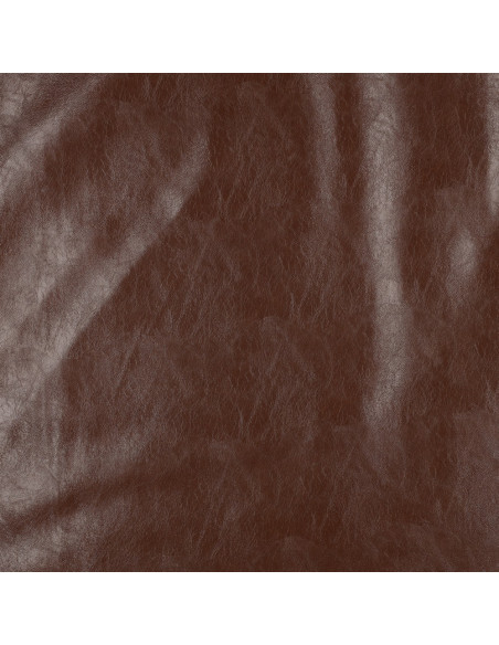 Shiny stretch faux fabric for clothing - Brown