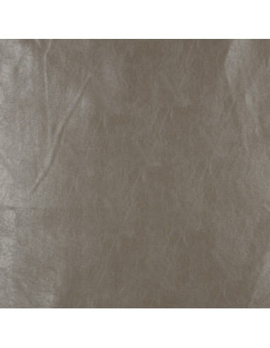 Shiny stretch faux fabric for clothing - Taupe