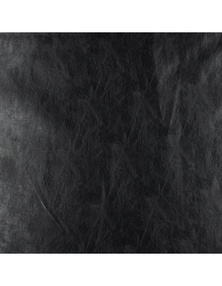 Shiny stretch faux fabric for clothing - Black