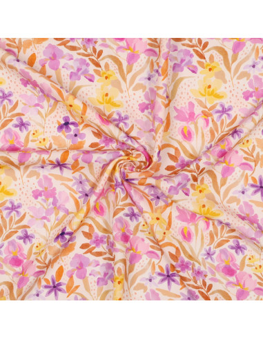 Viscose fabric - Flowers