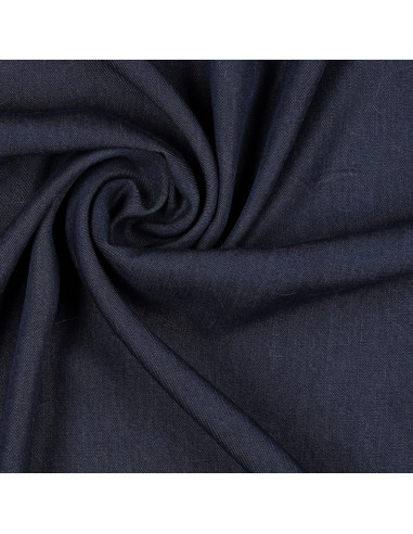 Tencel denim fabric - Dark blue