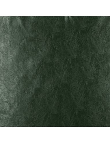 Shiny stretch faux fabric for clothing - English green