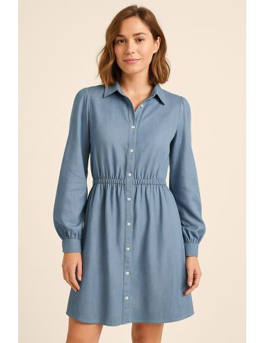 Tencel denim fabric - Light blue
