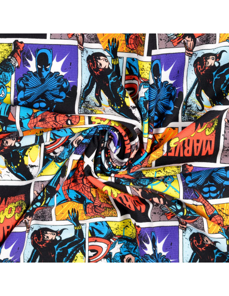 Avengers Jersey Fabric - Superheroes