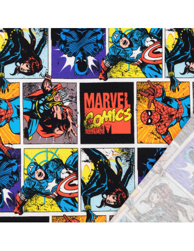Avengers Jersey Fabric - Superheroes