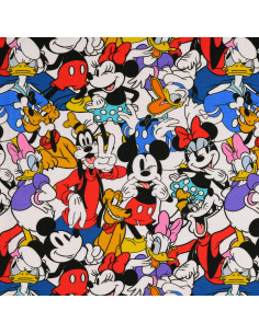 Disney jersey fabric - Mickey and Friends