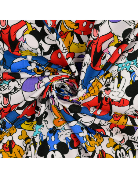 Disney jersey fabric - Mickey and his friends