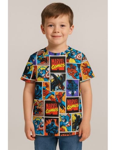 Avenger jersey fabric - Superheroes