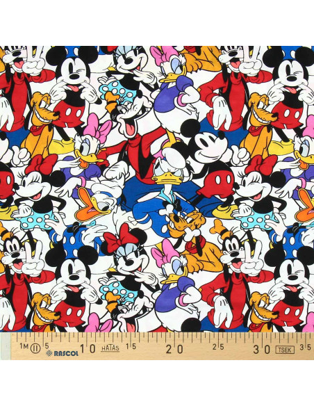 Disney jersey fabric - Mickey and his friends