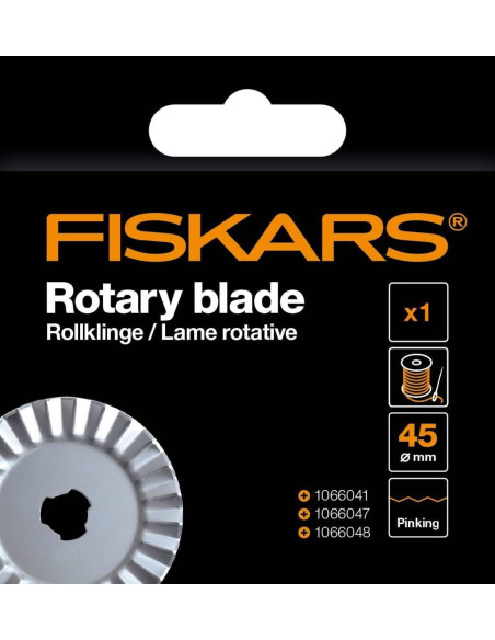 Fiskars Rotary Blade Zigzag Ø45 mm