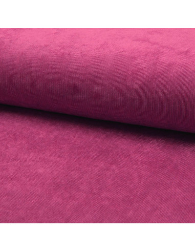Corduroy fabric - Cyclamen