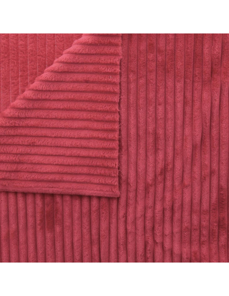 Minky fabric wide ribs - Terracotta