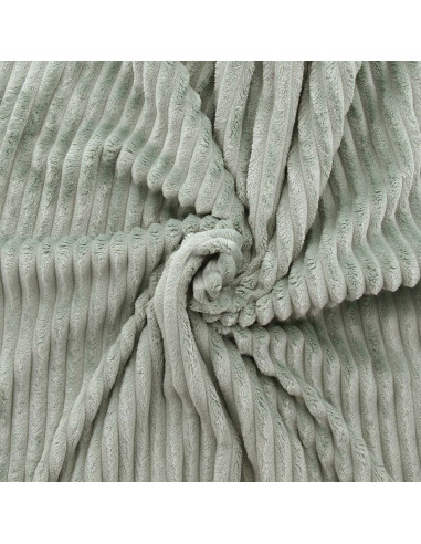 Minky fabric wide ribs - Khaki