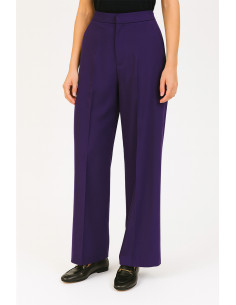 Viscose twill fabric - Purple 2