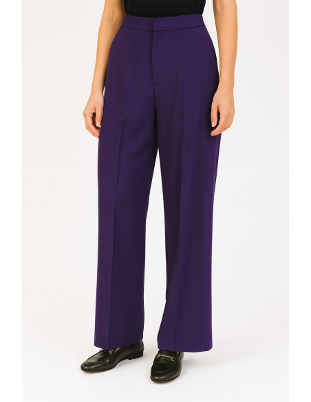 Tissu twill de viscose - Violet
