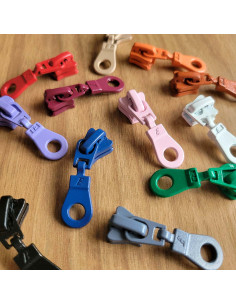 Sliders for synthetic closures 6 mm