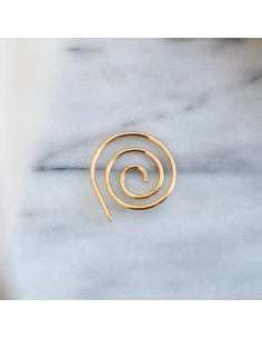 Spiral stitch stopper for knitting - Gold 2