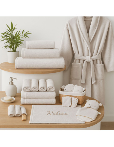 Terry cloth - White
