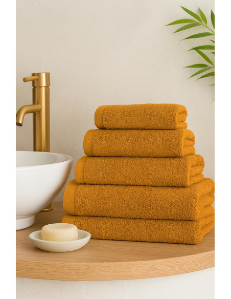 Terry cloth - Ochre yellow