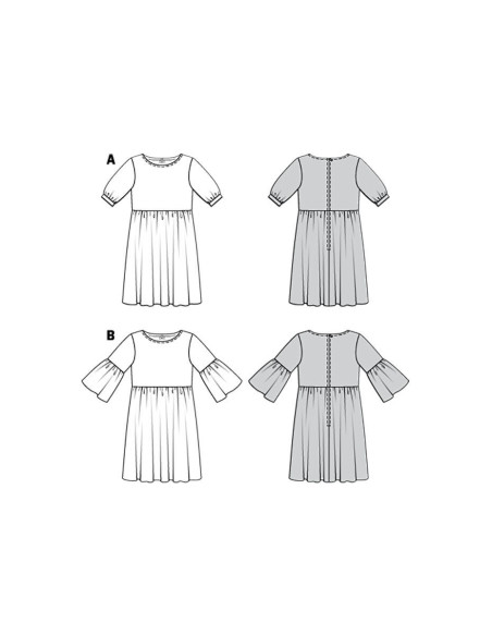 Dress pattern - Burda 6401