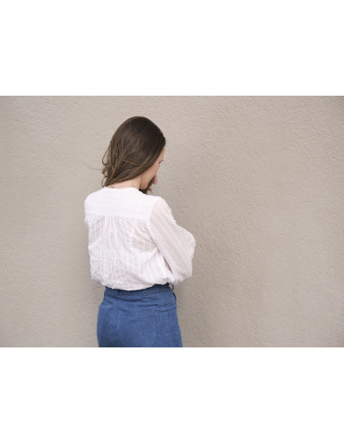 Maritza Shirt Pattern - Cha' Coud