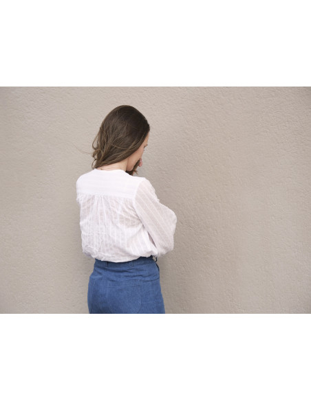 Maritza Shirt Pattern - Cha' Coud