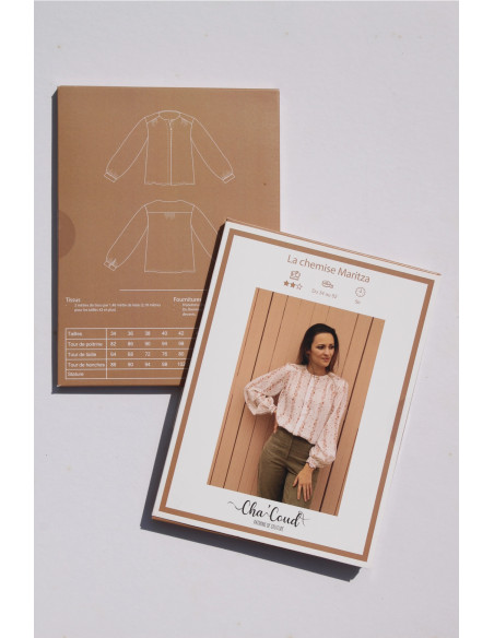 Maritza Shirt Pattern - Cha' Coud